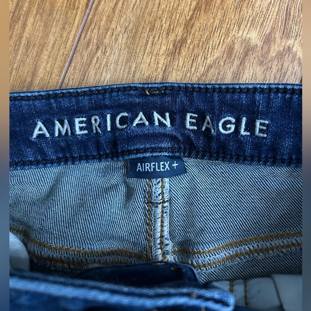 Men’s American Eagle Outfitters Dark Blue Original Bootcut Jeans 28x32 - Picture 2 of 4